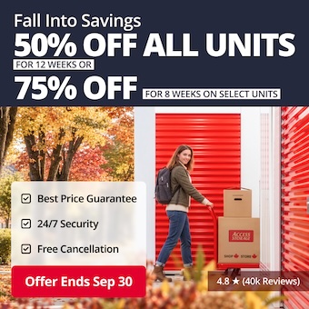 Access Storage - Mississauga East Promotion