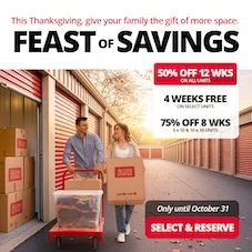 Access Storage - Mississauga East Promotion