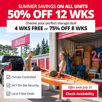 Access Storage - Mississauga East Promotion