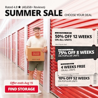Access Storage - Mississauga East Promotion