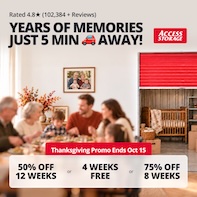 Access Storage - Mississauga East Promotion